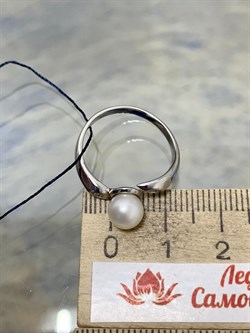 *Кольцо р.17 Белый Жемчуг арт. 01-0482/00ЖБ-00-086 Вес 2,27 г - фото 192990 *Кольцо р.17 Белый Жемчуг арт. 01-0482/00ЖБ-00-086 Вес 2,27 г - фото 192990