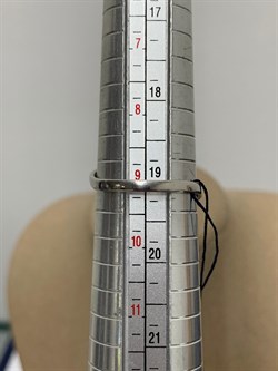 *Кольцо р.19 Белый Жемчуг арт. 01-0482/00ЖБ-00-678 Вес 2,58 г - фото 193006