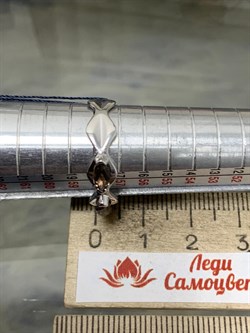 *Кольцо р.18,5 Дымчатый Кварц арт. 01-0424/00РТ-00-238 Вес 3,24 г - фото 193041