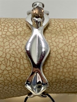 *Кольцо р.18,5 Дымчатый Кварц арт. 01-0424/00РТ-00-238 Вес 3,24 г - фото 193044