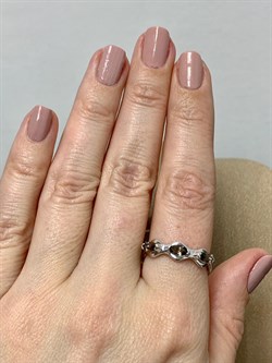 *Кольцо р.18,5 Дымчатый Кварц арт. 01-0424/00РТ-00-238 Вес 3,24 г - фото 193046