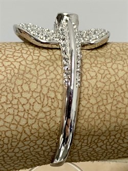 *Кольцо р.18,5 Белый Фианит Микро Вставки арт. OF-R01053-X-W-W-X-W-520 вес 4,1 г - фото 193079 *Кольцо р.18,5 Белый Фианит Микро Вставки арт. OF-R01053-X-W-W-X-W-520 вес 4,1 г - фото 193079