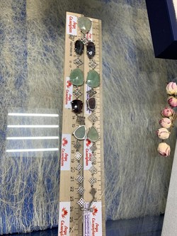 *Колье р.45 Фасетный Сапфир Микс арт. FI-N00246-X-W-MLB-X-BR-717 Вес 44,1 г - фото 193109