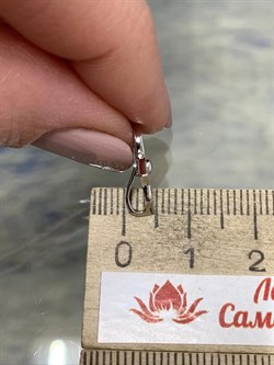 *Кулон Белый Фианит Микро Вставки арт. CZ-P04037-X-W-X-X-W-833 Вес 0,93 г - фото 193150 *Кулон Белый Фианит Микро Вставки арт. CZ-P04037-X-W-X-X-W-833 Вес 0,93 г - фото 193150