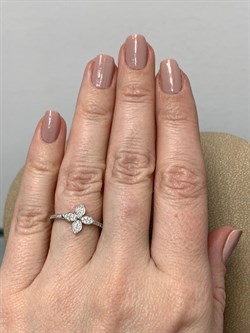 *Кольцо р.17 Белый Фианит Микро Вставки арт. CZ-R04237-X-W-X-X-W-202 Вес 1,68 г - фото 193169 *Кольцо р.17 Белый Фианит Микро Вставки арт. CZ-R04237-X-W-X-X-W-202 Вес 1,68 г - фото 193169