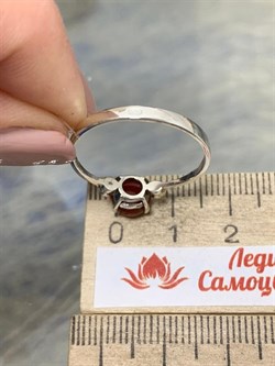 *Кольцо р.18 Микс Марказит Сердолик арт. HR1121-455 вес 1,65 г - фото 193268 *Кольцо р.18 Микс Марказит Сердолик арт. HR1121-455 вес 1,65 г - фото 193268