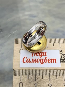 *Кольцо р.17 Фианит Облачка арт. RB-R00313-X-WY-X-X-W-629 вес 5,36 г - фото 193500