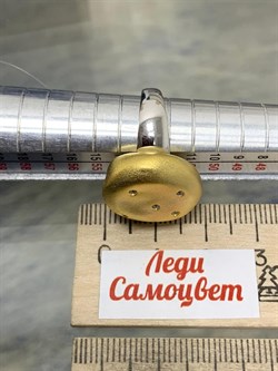 *Кольцо р.17 Фианит Облачка арт. RB-R00313-X-WY-X-X-W-629 вес 5,36 г - фото 193503