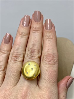 *Кольцо р.17 Фианит Облачка арт. RB-R00313-X-WY-X-X-W-629 вес 5,36 г - фото 193510