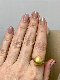 *Кольцо р.17,5 Фианит Облачка арт. RB-R00306-X-WY-X-X-W-789 вес 3,26 г - фото 193530