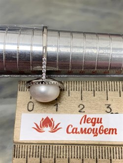 *Кольцо р.18,5 Белый Жемчуг арт. PI-R00229-X-W-PN-X-W-337 вес 3,85 г - фото 193542 *Кольцо р.18,5 Белый Жемчуг арт. PI-R00229-X-W-PN-X-W-337 вес 3,85 г - фото 193542