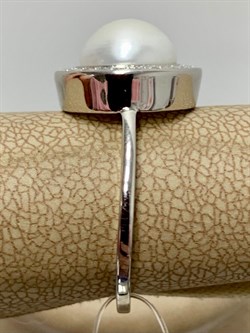 *Кольцо р.18 Белый Жемчуг арт. PI-R00150-X-W-PN-X-W-466 вес 4,35 г - фото 193624 *Кольцо р.18 Белый Жемчуг арт. PI-R00150-X-W-PN-X-W-466 вес 4,35 г - фото 193624