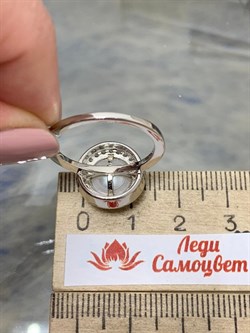 *Кольцо р.18 Белый Жемчуг арт. PI-R00150-X-W-PN-X-W-466 вес 4,35 г - фото 193628 *Кольцо р.18 Белый Жемчуг арт. PI-R00150-X-W-PN-X-W-466 вес 4,35 г - фото 193628