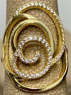 *Кольцо р.17 Белый Фианит арт. MP-R01031-X-Y-X-X-W-529 вес 3,45 г - фото 193667 *Кольцо р.17 Белый Фианит арт. MP-R01031-X-Y-X-X-W-529 вес 3,45 г - фото 193667