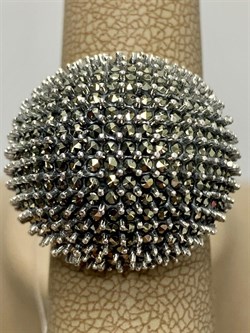 *Кольцо р.17 Марказит арт. HR1000-335 вес 14,49 г - фото 193972