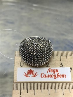 *Кольцо р.17 Марказит арт. HR1000-335 вес 14,49 г - фото 193980