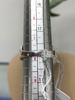 *Кольцо р.18 Змейка Марказит Бирюза арт. HR668-449 (вес 6,45 г) - фото 193996