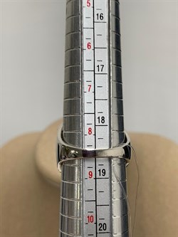 *Кольцо р.18,5 Белый Фианит Микро Вставки арт. SL-R00957-X-W-X-X-W-559 вес 5,30 г - фото 194180 *Кольцо р.18,5 Белый Фианит Микро Вставки арт. SL-R00957-X-W-X-X-W-559 вес 5,30 г - фото 194180