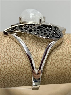 *Кольцо р.18,5 Адуляр арт. SM-R02902-X-WB-W-X-X-935 (вес 5,67 г) - фото 194236 *Кольцо р.18,5 Адуляр арт. SM-R02902-X-WB-W-X-X-935 (вес 5,67 г) - фото 194236