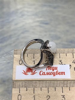 *Кольцо р.18,5 Адуляр арт. SM-R02902-X-WB-W-X-X-935 (вес 5,67 г) - фото 194241 *Кольцо р.18,5 Адуляр арт. SM-R02902-X-WB-W-X-X-935 (вес 5,67 г) - фото 194241