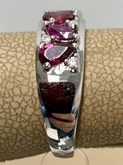 *Кольцо р.18,5 Родолит арт. SM-R02909-X-W-lil-X-W-987 вес 3,89 г - фото 194370 *Кольцо р.18,5 Родолит арт. SM-R02909-X-W-lil-X-W-987 вес 3,89 г - фото 194370