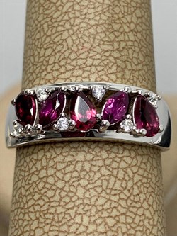 *Кольцо р.18,5 Родолит арт. SM-R02909-X-W-lil-X-W-987 вес 3,89 г - фото 194371 *Кольцо р.18,5 Родолит арт. SM-R02909-X-W-lil-X-W-987 вес 3,89 г - фото 194371