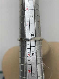 *Кольцо р.18 Марказит Корунд Коричневый Сапфир арт.M101226-425 вес 4,54 г - фото 194411