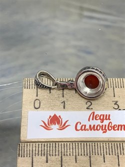 *Подвеска Марказит Сердолик арт. HP1275-456 (вес 3,02 г) - фото 194658 *Подвеска Марказит Сердолик арт. HP1275-456 (вес 3,02 г) - фото 194658