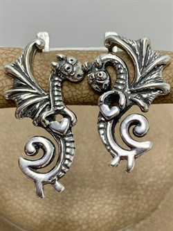 *Серьги Драконис арт. 1811С-881 Вес 6,5 г - фото 194736