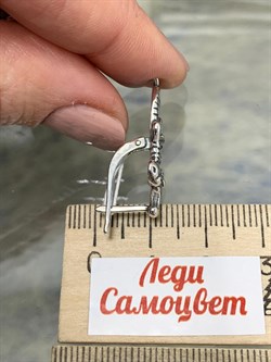 *Серьги Драконис арт. 1811С-881 Вес 6,5 г - фото 194739