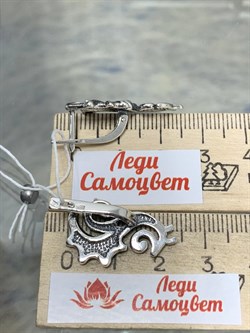 *Серьги Драконис арт. 1811С-881 Вес 6,5 г - фото 194741