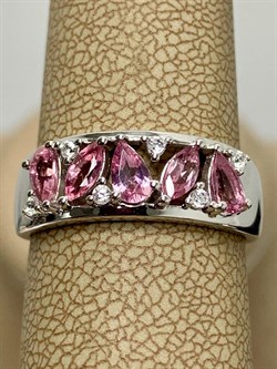 *Кольцо р.17,5 Турмалин арт. SM-R02909-X-W-Pin-X-W-021 вес 3,33 г - фото 194763 *Кольцо р.17,5 Турмалин арт. SM-R02909-X-W-Pin-X-W-021 вес 3,33 г - фото 194763