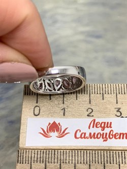 *Кольцо р.16,5 Турмалин арт. SM-R02909-X-W-Pin-X-W-003 вес 3,11 г - фото 194779