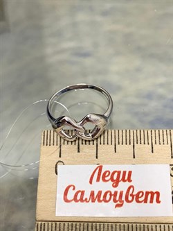 *Кольцо р.16,5 арт. 01-01529-07-101-01-07-985 вес 1,35 г - фото 195028 *Кольцо р.16,5 арт. 01-01529-07-101-01-07-985 вес 1,35 г - фото 195028