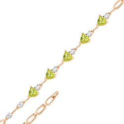 *Браслет р.17,5 Хризолит цв Красное арт. 08-1-043-08-253 (вес 5,41 г) - фото 19547 *Браслет р.17,5 Хризолит цв Красное арт. 08-1-043-08-253 (вес 5,41 г) - фото 19547