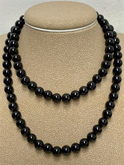 Бусы р.50-54 д.6 Черный Турмалин Шерл Бразилия арт: 077554-р.50-5 - фото 195574 Бусы р.50-54 д.6 Черный Турмалин Шерл Бразилия арт: 077554-р.50-5 - фото 195574