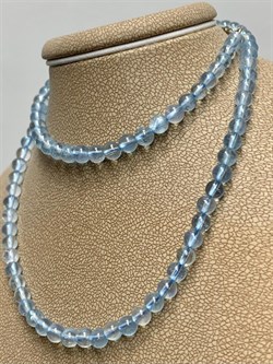Бусы р.45 д.4,5 Аквамарин Бразилия арт: 087653-р45-6 - фото 195592 Бусы р.45 д.4,5 Аквамарин Бразилия арт: 087653-р45-6 - фото 195592