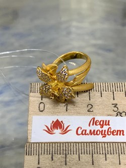 *Кольцо р.17 Белый Фианит арт. AN03028V-132 вес 6,41 г - фото 195628 *Кольцо р.17 Белый Фианит арт. AN03028V-132 вес 6,41 г - фото 195628