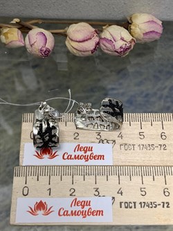 *Серьги Пусеты Глиттер арт. OR0853P-GL-368 вес 5,19 г - фото 195662 *Серьги Пусеты Глиттер арт. OR0853P-GL-368 вес 5,19 г - фото 195662