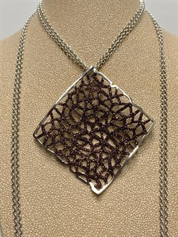 *Колье р.80 Глиттер арт. CD0853-42GL-979 вес 11,17 г - фото 195678