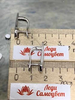 *Серьги Танзанит арт. SM-E00739-X-W-TN-X-X-731 вес 3,99 г - фото 195910 *Серьги Танзанит арт. SM-E00739-X-W-TN-X-X-731 вес 3,99 г - фото 195910