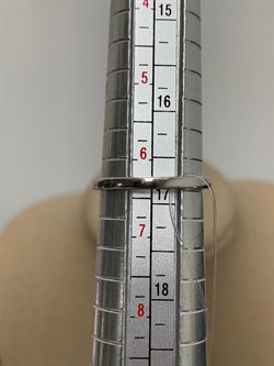 *Кольцо р.16,5 Цаворит арт. SM-R02911-X-WB-Gr-X-B-411 (вес 2,77 г) - фото 195966