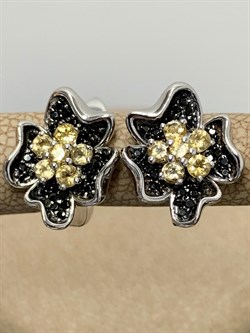 *Серьги Цитрин арт. SM-E00749-X-WB-YS-X-B-829 (вес 4,45 г) - фото 196080 *Серьги Цитрин арт. SM-E00749-X-WB-YS-X-B-829 (вес 4,45 г) - фото 196080