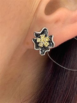 *Серьги Цитрин арт. SM-E00749-X-WB-YS-X-B-829 (вес 4,45 г) - фото 196082 *Серьги Цитрин арт. SM-E00749-X-WB-YS-X-B-829 (вес 4,45 г) - фото 196082