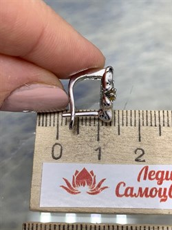 *Серьги Цитрин арт. SM-E00749-X-WB-YS-X-B-829 (вес 4,45 г) - фото 196083 *Серьги Цитрин арт. SM-E00749-X-WB-YS-X-B-829 (вес 4,45 г) - фото 196083