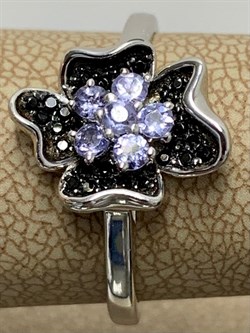 *Кольцо р.19 Танзанит арт. SM-R02911-X-WB-TN-X-B-228 (вес 3,03 г) - фото 196134 *Кольцо р.19 Танзанит арт. SM-R02911-X-WB-TN-X-B-228 (вес 3,03 г) - фото 196134