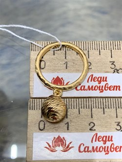 *Кольцо р.18,5 Шар арт. FANUN2PL-205 вес 4,61 г - фото 196196 *Кольцо р.18,5 Шар арт. FANUN2PL-205 вес 4,61 г - фото 196196