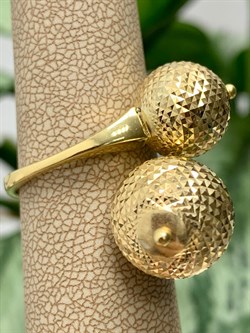 *Кольцо р.19,5 Шары арт. FAN1PL-504 вес 6,25 г - фото 196204 *Кольцо р.19,5 Шары арт. FAN1PL-504 вес 6,25 г - фото 196204