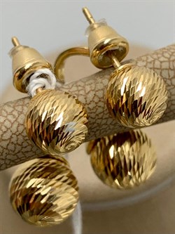 *Серьги Пусеты Трансформеры Шары арт. FORP2-PL-247 вес 6,6 г - фото 196212 *Серьги Пусеты Трансформеры Шары арт. FORP2-PL-247 вес 6,6 г - фото 196212