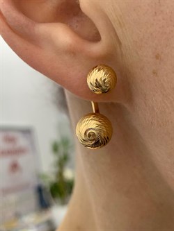 *Серьги Пусеты Трансформеры Шары арт. FORP2-PL-247 вес 6,6 г - фото 196222 *Серьги Пусеты Трансформеры Шары арт. FORP2-PL-247 вес 6,6 г - фото 196222